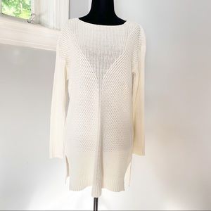Vince Camuto White Cream Sweater